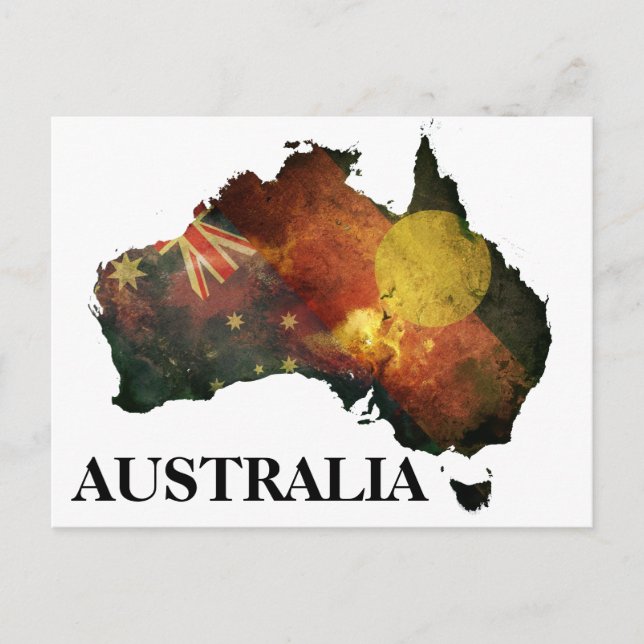 Cartão Postal Austrália (Frente)