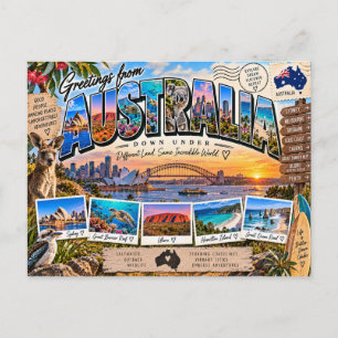 Cartão Postal Austrália