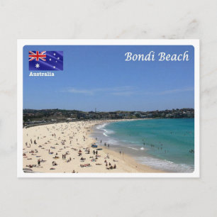 Cartão Postal Austrália - Bondi -