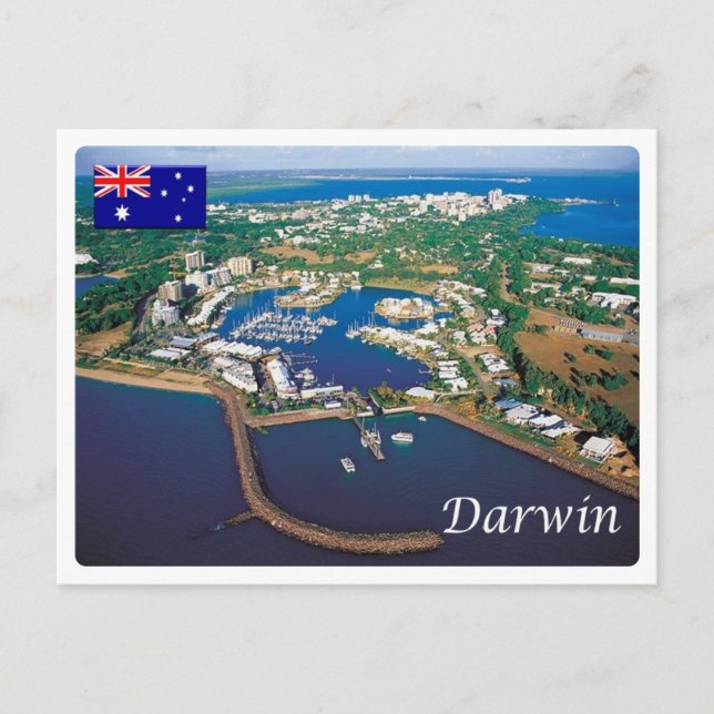 Cartão Postal Austrália - Darwin - (Frente)