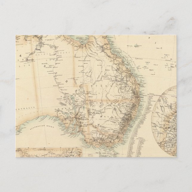 Cartão Postal Austrália e Nova Zelândia (Frente)