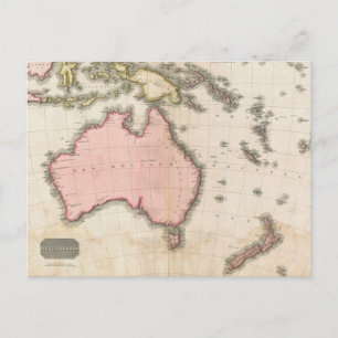 Cartão Postal Austrália e Pacífico Sudoeste