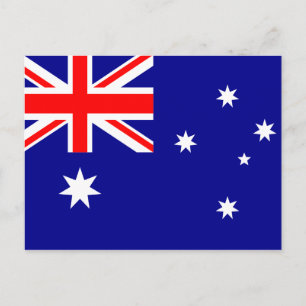 CARTÃO POSTAL AUSTRÁLIA FLAG