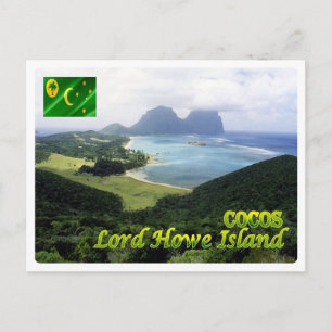 Cartão Postal Austrália - Ilha Lord Howe -