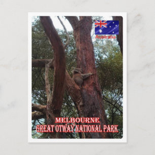 Cartão Postal Austrália - Melbourne - Excelente Otway -