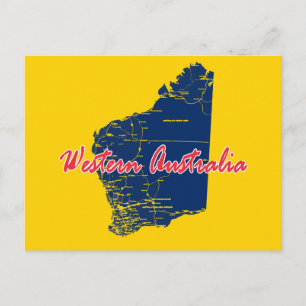 Cartão Postal Austrália Ocidental