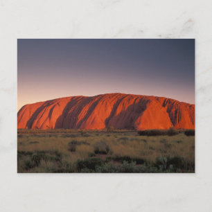 Cartão Postal Austrália, Parque Nacional Uluru. Uluru ou