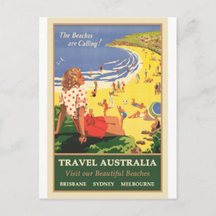 Cartão Postal Austrália, Praias Estão Chamando