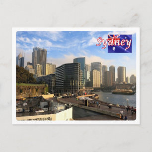 Cartão Postal Austrália - Sidney - Centro -