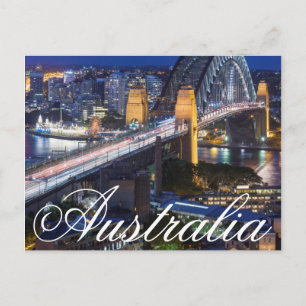 Cartão Postal Austrália, Sydney, A área das rochas, Sydney Har