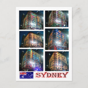 Cartão Postal Austrália - Sydney - George Street Mosaic -