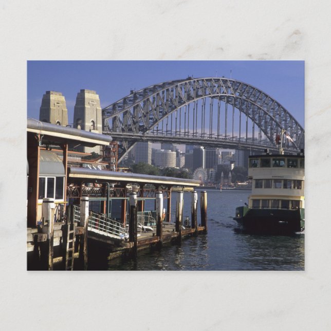 Cartão Postal Austrália, Sydney, Passenger ferry, um de (Frente)