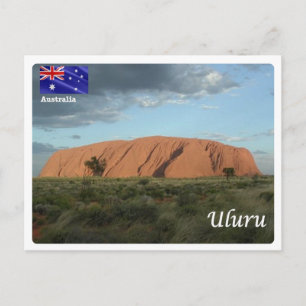Cartão Postal Austrália - Uluru -