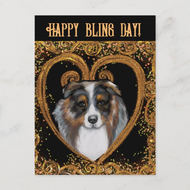 Cartão Postal Australian Shepherd   (Frente)