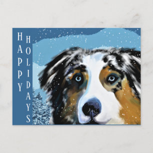 CARTÃO POSTAL AUSTRALIAN SHEPHERD