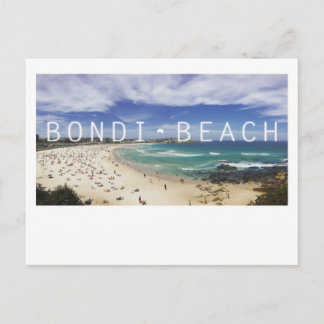 Cartão postal australiano Bondi Beach