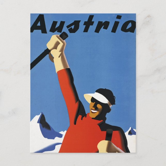 Cartão Postal Áustria (Frente)