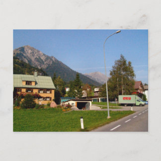 Cartão Postal Áustria, entrada da Vila Busy