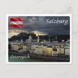 Cartão Postal Áustria - Salzburgo -
