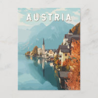 Austria Viagem Art Vintage