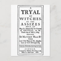 Authenticated Witch Trials Poster