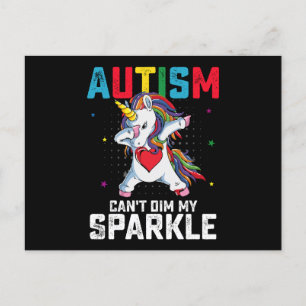 Cartão Postal Autismo não pode atrapalhar minha consciência de U