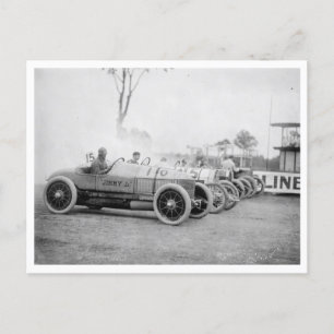 Cartão Postal Auto Races no Benning, Md.