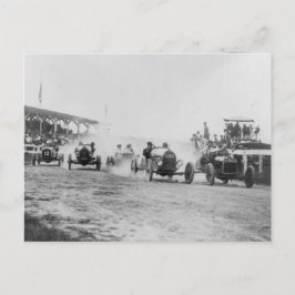 Cartão Postal Auto Racing 1925