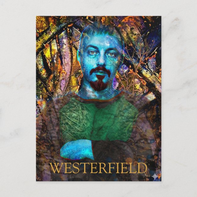 Cartão postal AUTO-RETRATO DE WESTERFIELD (Frente)