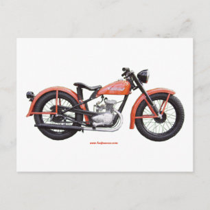 Cartão Postal Autobicicleta Clássica 125 HD_Texturizada