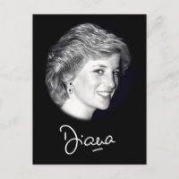Autografo da Princesa Diana