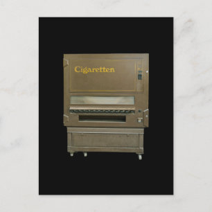 Cartão Postal Autômato de Cigarro Retro