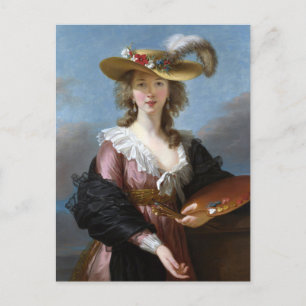 Cartão Postal Autoretrato de Elisabeth Vigee Le Brun