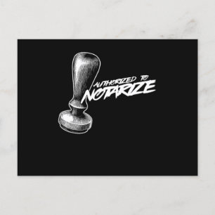 Cartão Postal Autorizado A Notarizar O Advogado Público Notário 