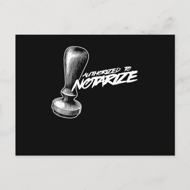 Cartão Postal Autorizado A Notarizar O Advogado Público Notário  (Frente)