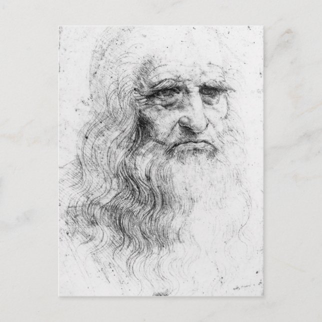 Cartão Postal autorretrato (Frente)