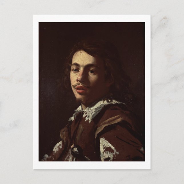Cartão Postal autorretrato, 1620 (óleo na canvas) (Frente)