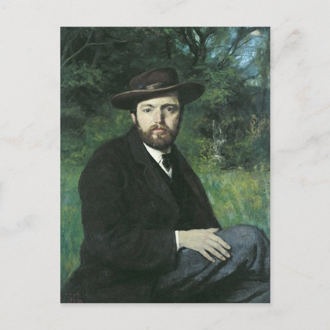 Cartão Postal autorretrato, 1871 (Frente)