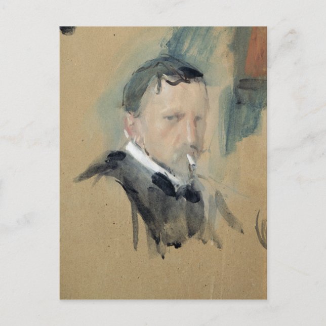 Cartão Postal Autorretrato, 1901 (Frente)