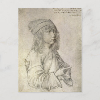 Cartão Postal Autorretrato aos 13 anos por Albrecht Durer
