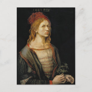 Cartão Postal Autorretrato de Albrecht Durer 1493