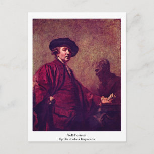 Cartão Postal Autorretrato De Sir Joshua Reynolds