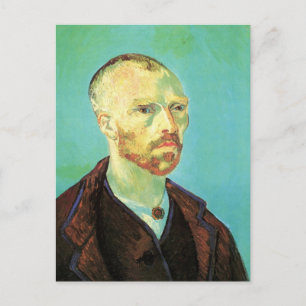 Cartão Postal Autorretrato de Van Gogh (Dedicado a Paul Gauguin)