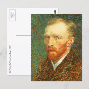 Cartão Postal Autorretrato de Vincent van Gogh