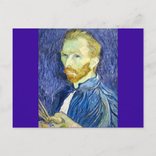 Cartão Postal Autorretrato de Vincent Van Gogh 1889
