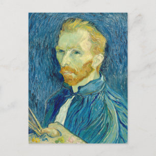 Cartão Postal Autorretrato de Vincent Van Gogh 1889