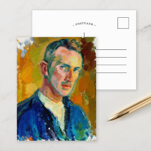 Cartão Postal Autorretrato   Magnus Enckell