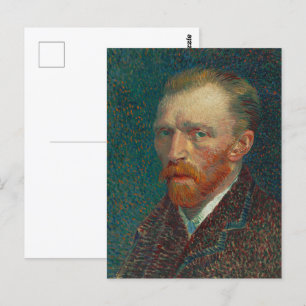 Cartão Postal autorretrato Van Gogh 1887