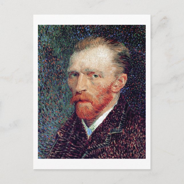 Cartão Postal Autorretrato, Vincent van Gogh (Frente)