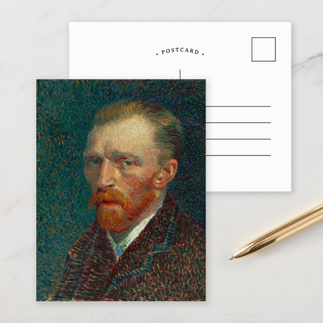 Cartão Postal Autorretrato | Vincent van Gogh (Criador carregado)
